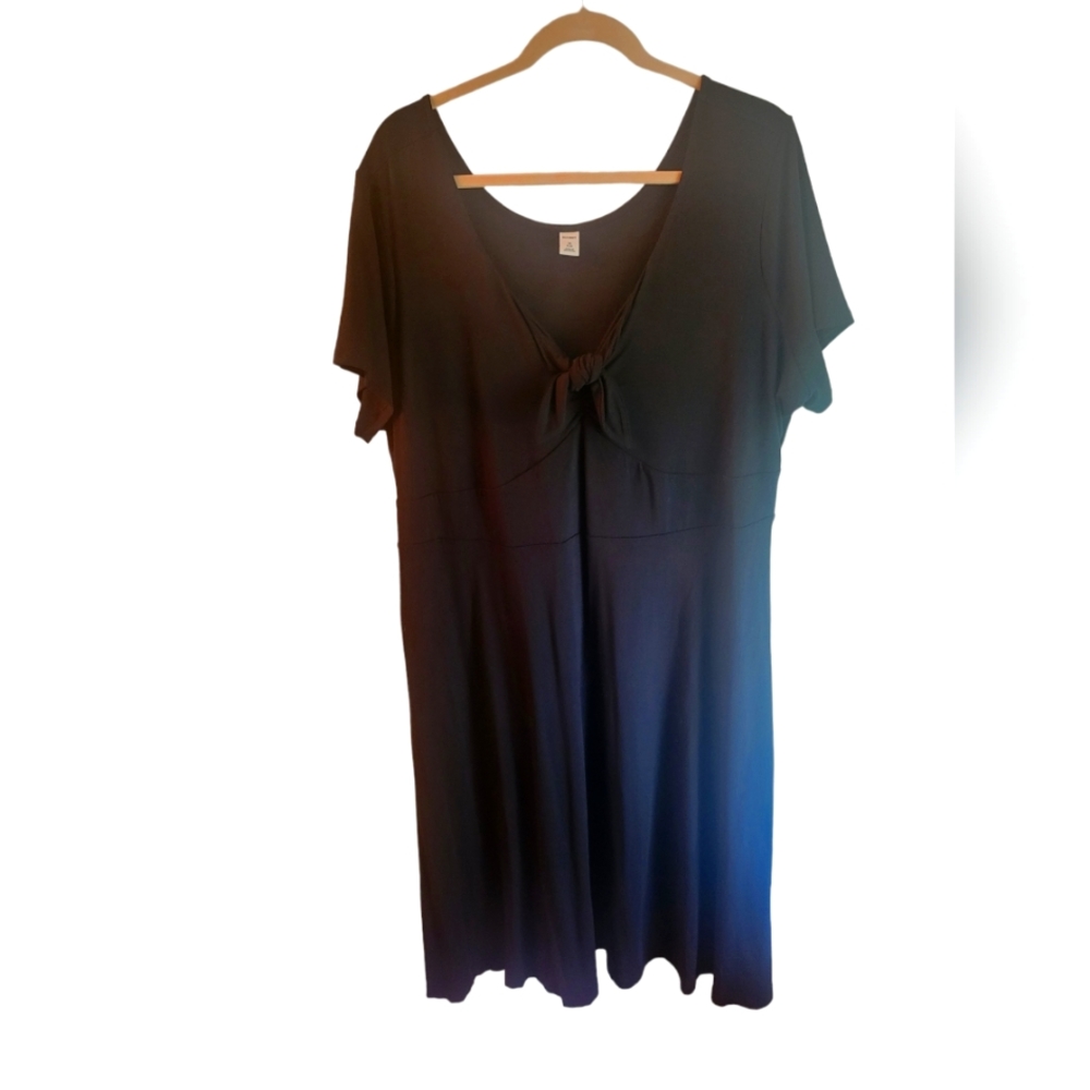 Womans short sleeved Polyester dress